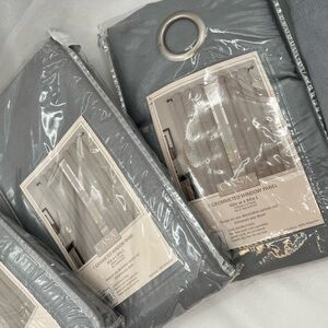 Set of 4 Grommeted Panels